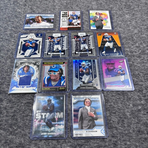 Panini Other - Anthony Richardson Football Rookie Card Collection - Blue Accents